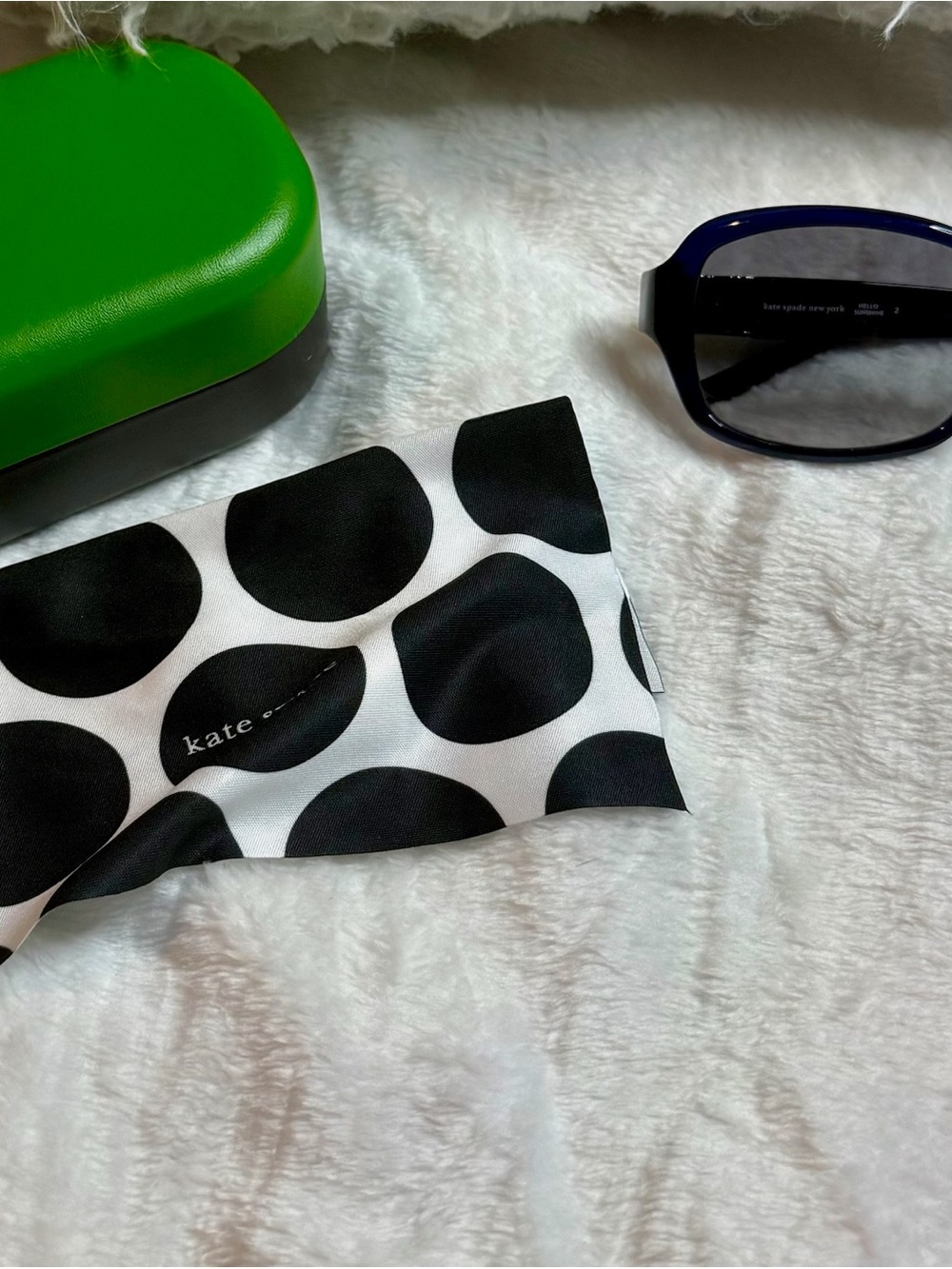 Kate Spade Blue Sunglasses X009O – New with Case